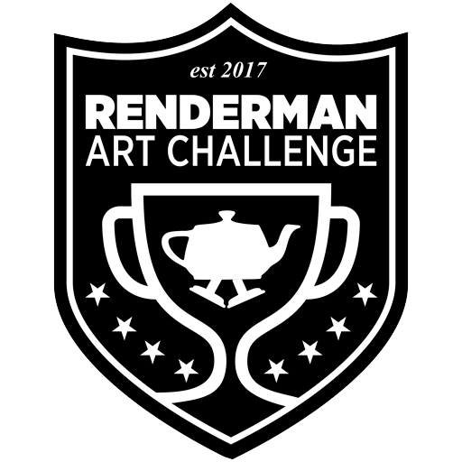 RenderMan Art Challenge Shield